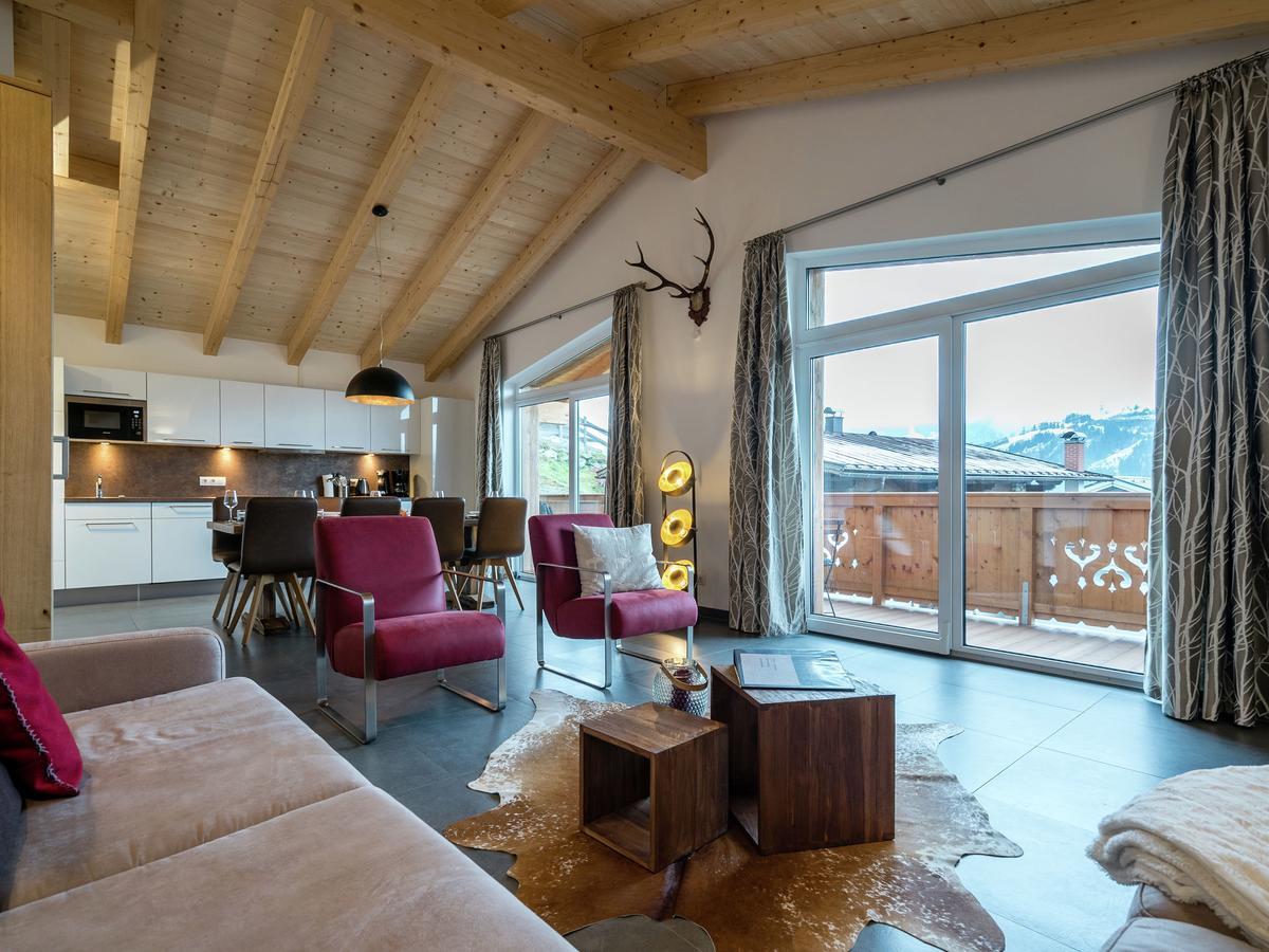 Penthouse In Ski Resort In Piesendorf Eksteriør bilde